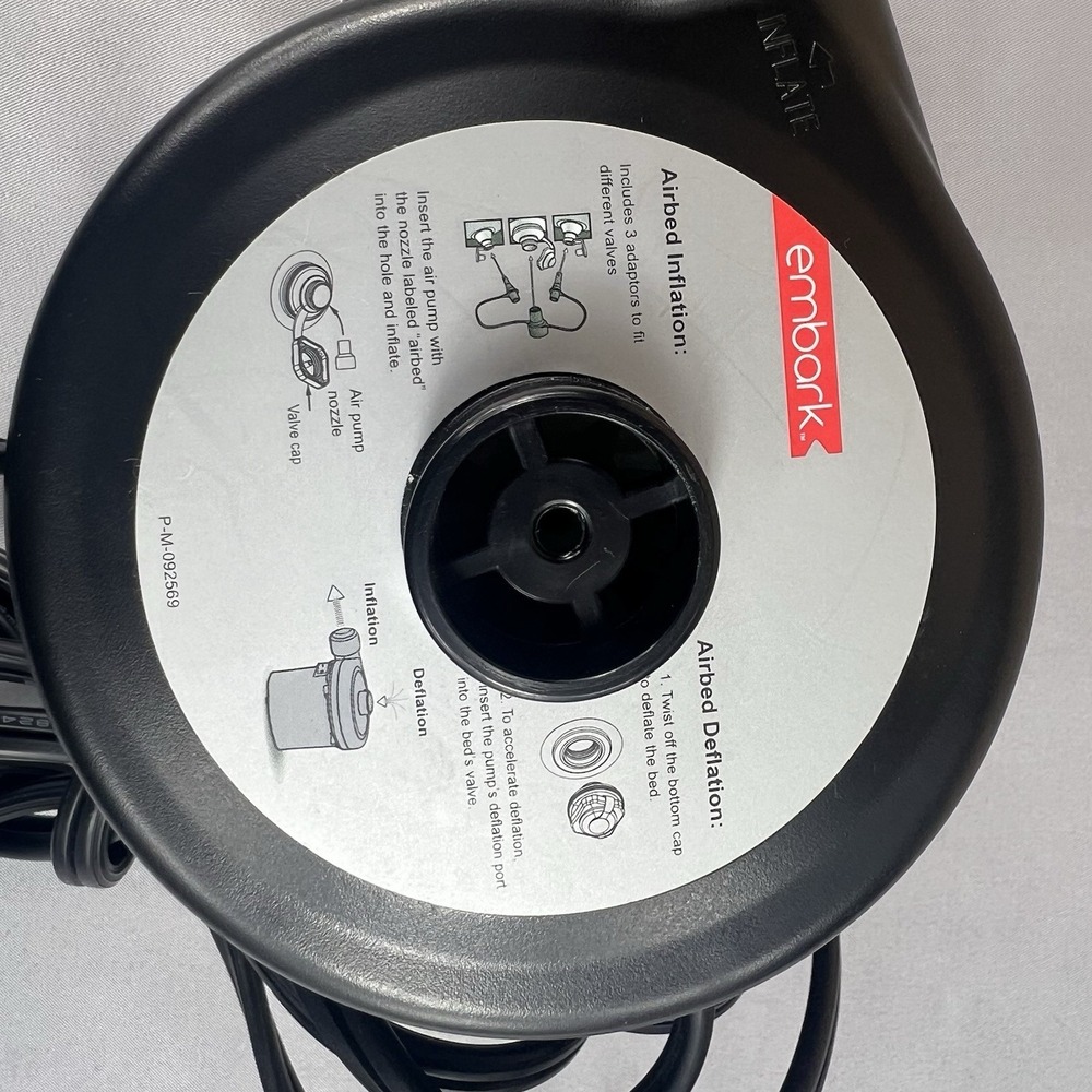 Embark Sidewinder Inflator Model 62055 Air Pump Portable Tested - Picture 4 of 6